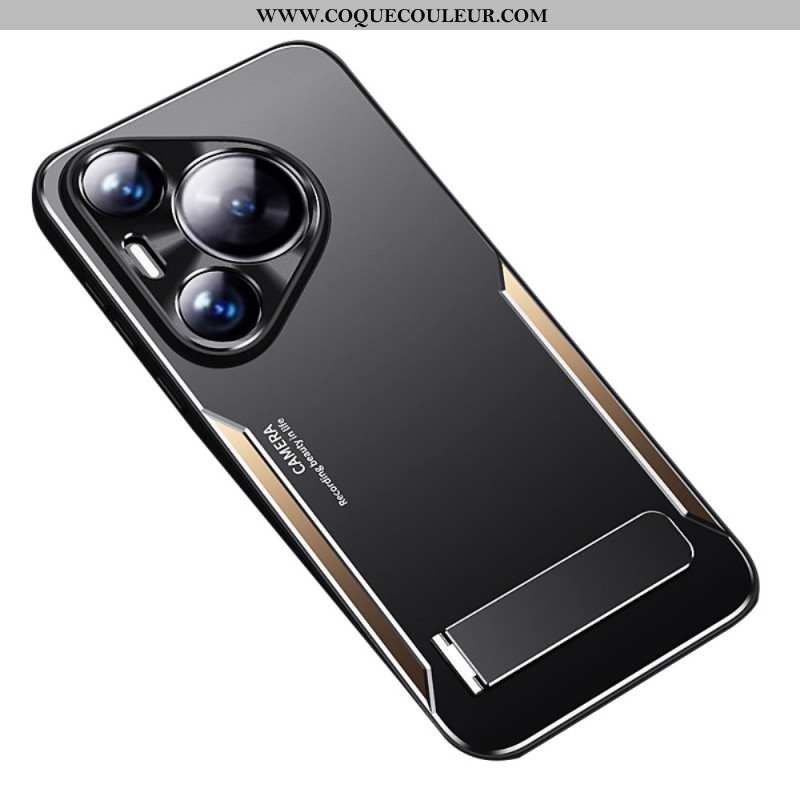 Coque Huawei Pura 70 Pro Effet Métal Support