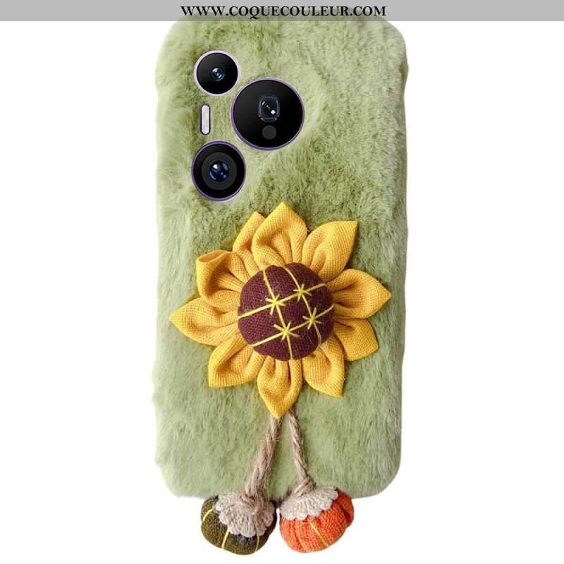 Coque pour Huawei Pura 70 Pro / 70 Pro+ avec motif de tournesol