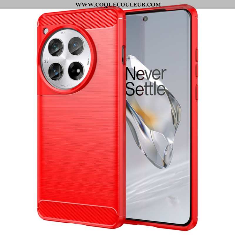 Coque OnePlus 12 5G Fibre Carbone Brossée