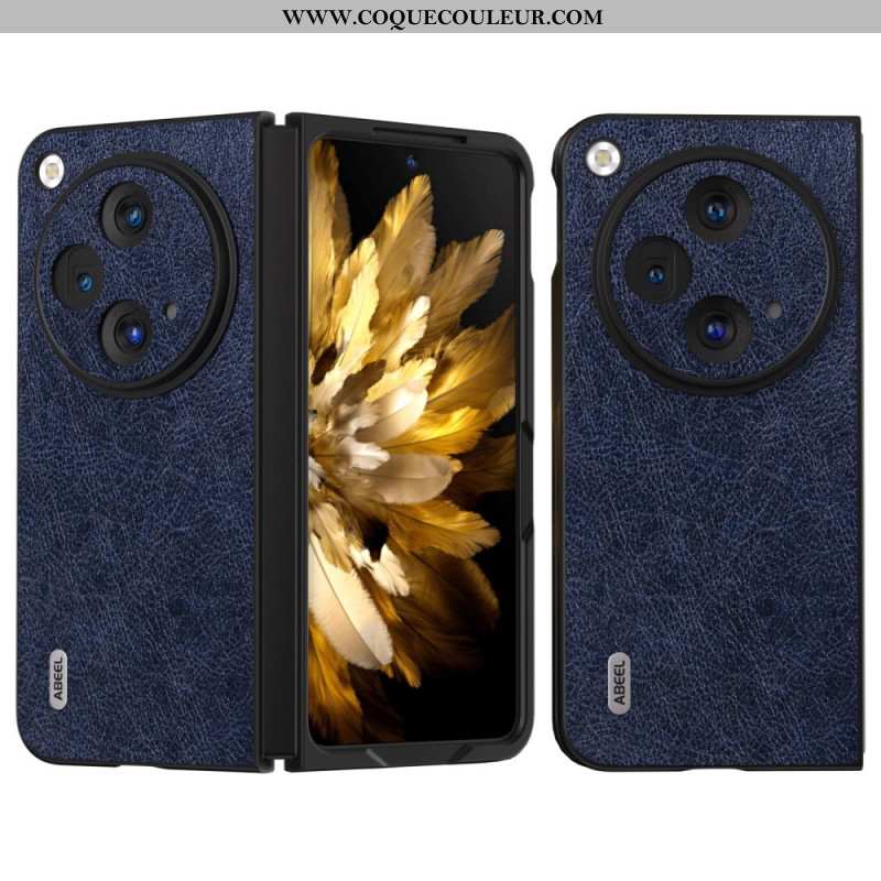 Coque OnePlus Open Simili Cuir Litchi ABEEL