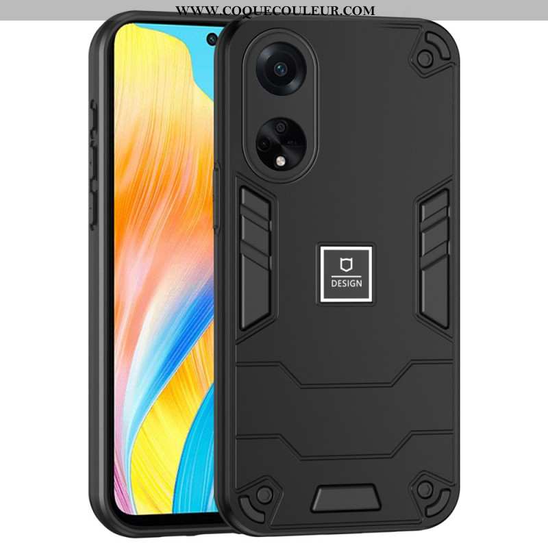 Coque Oppo A98 5G Hybride Effet Métal