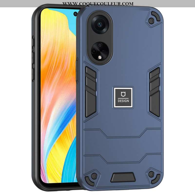 Coque Oppo A98 5G Hybride Effet Métal