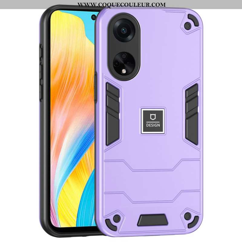 Coque Oppo A98 5G Hybride Effet Métal