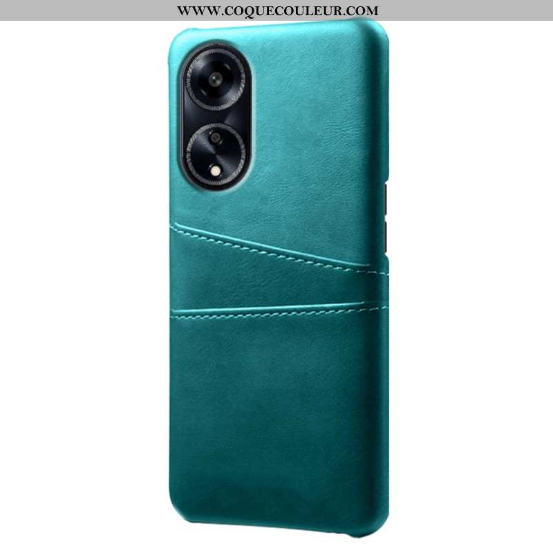 Coque Oppo A98 5G Effet Cuir Porte-Cartes