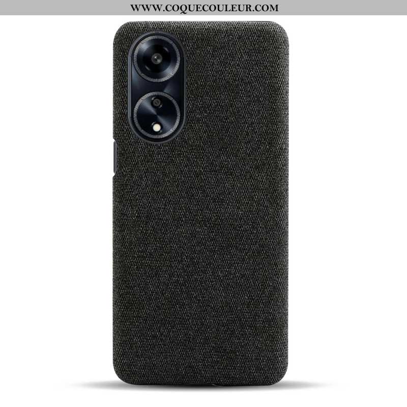 Coque Oppo A98 5G Tissu