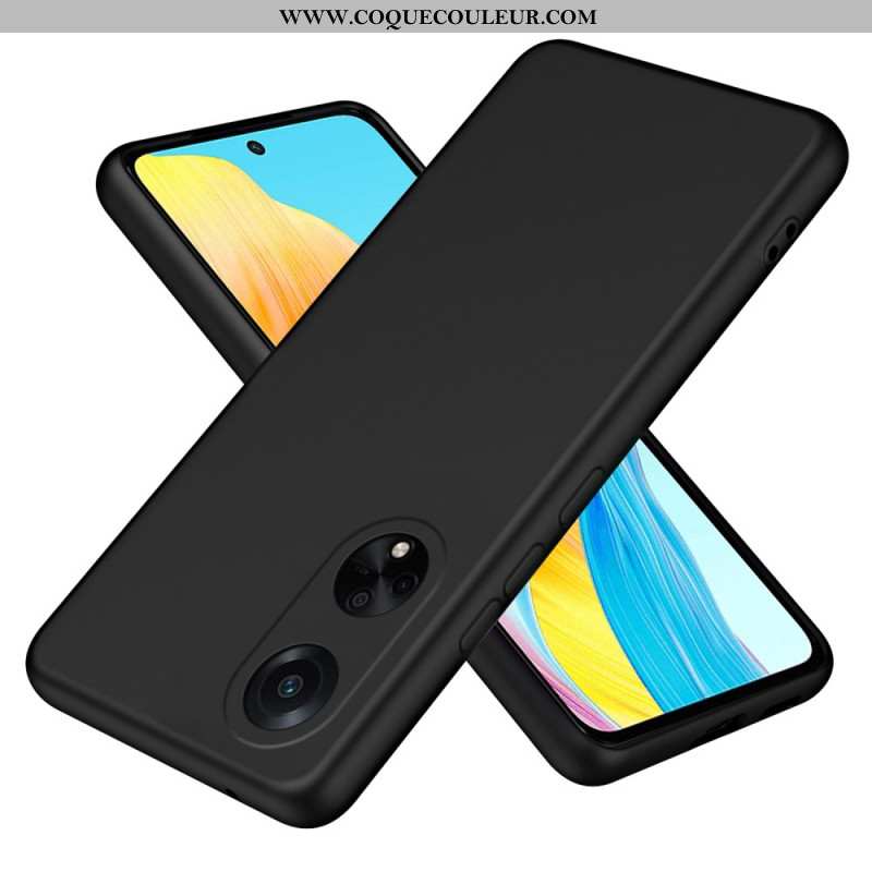 Coque Oppo A98 5G Silicone Liquide à Lanière