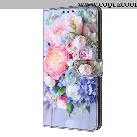 Housse Oppo A98 5G Fleurs Colorées