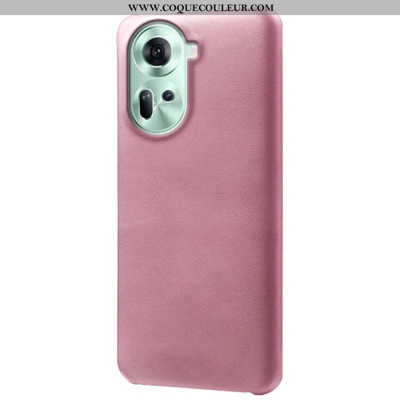 Coque Oppo Reno 11 5G Effet Cuir