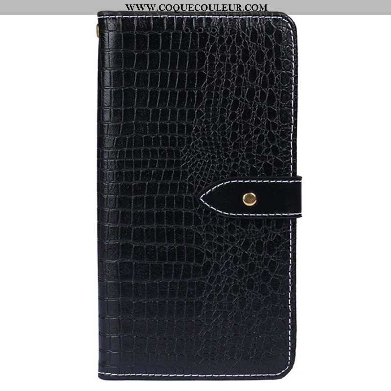 Housse Oppo Reno 11 5G Style Crocodile IDEWEI