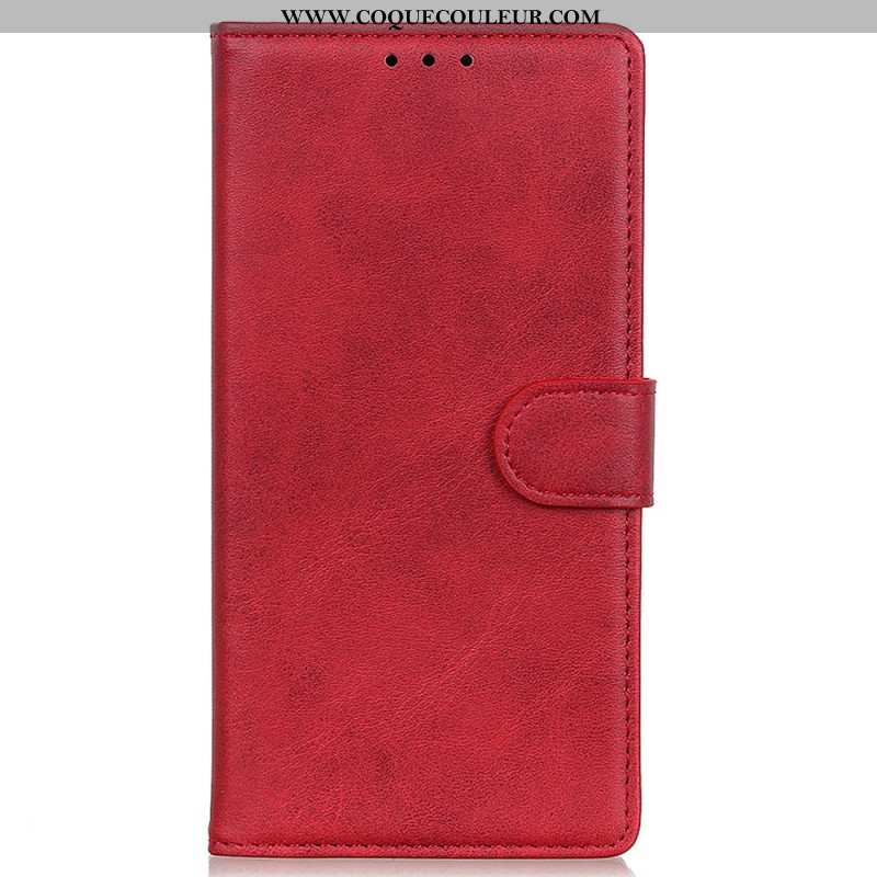 Housse Oppo Reno 11 5G Simili Cuir Mat