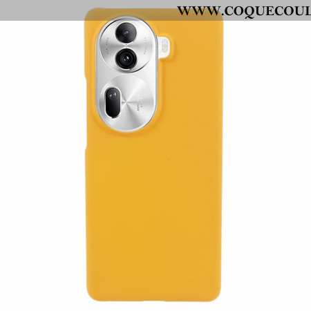 Coque Oppo Reno 11 5G Plastique Jaune