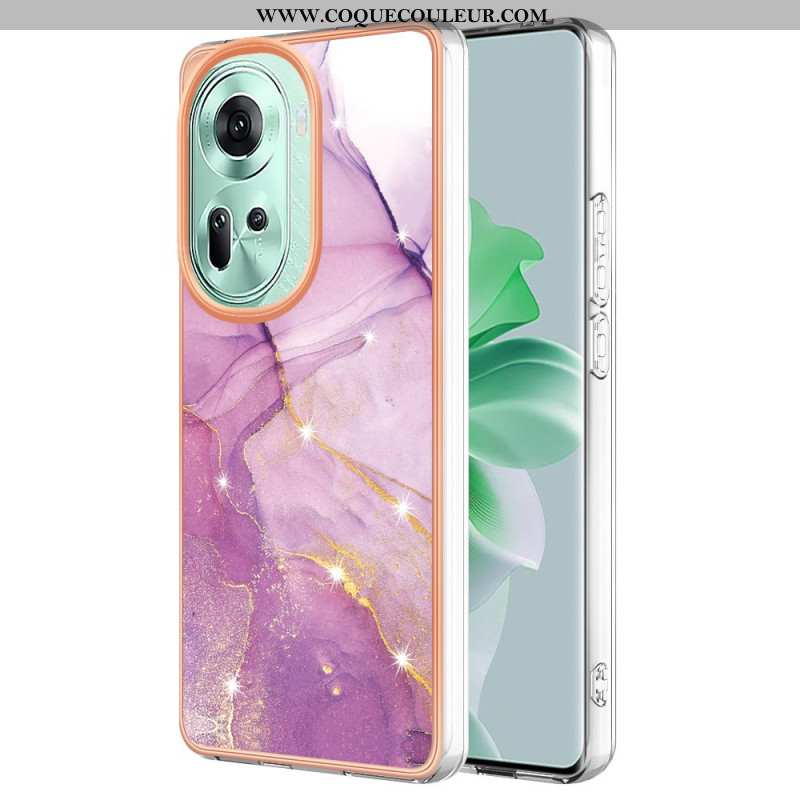 Coque Oppo Reno 11 5G Motif Marbre