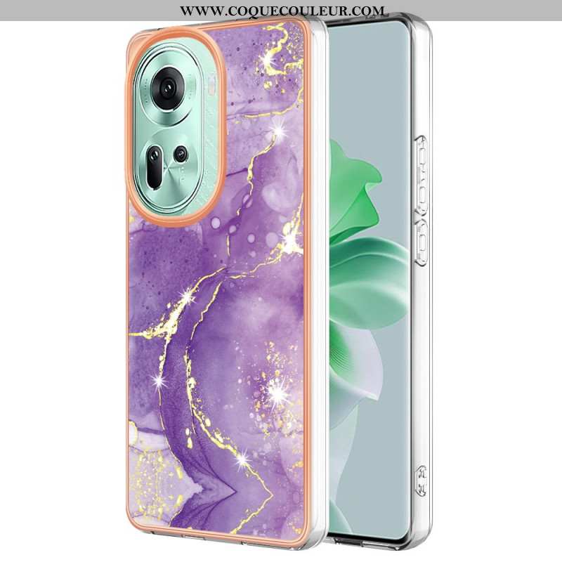 Coque Oppo Reno 11 5G Motif Marbre