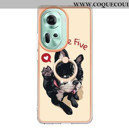 Coque Oppo Reno 11 5G Chien Give Me Five