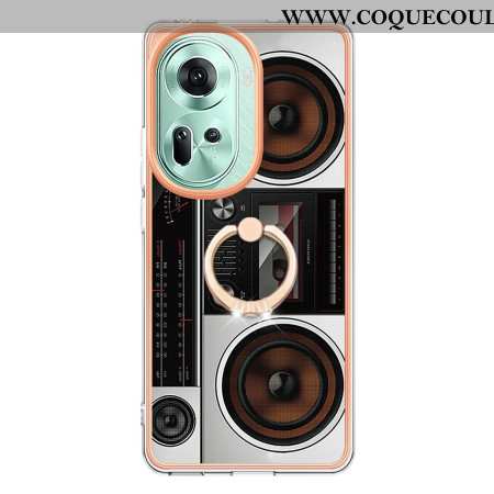 Coque Oppo Reno 11 5G Annneau-Support Radio