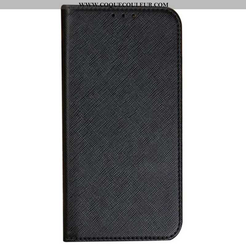 Flip Cover Oppo Reno 11 5G Texture Croisée