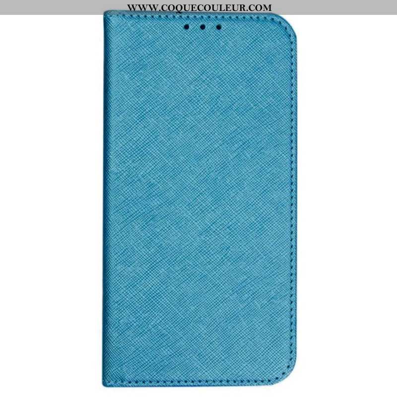 Flip Cover Oppo Reno 11 5G Texture Croisée