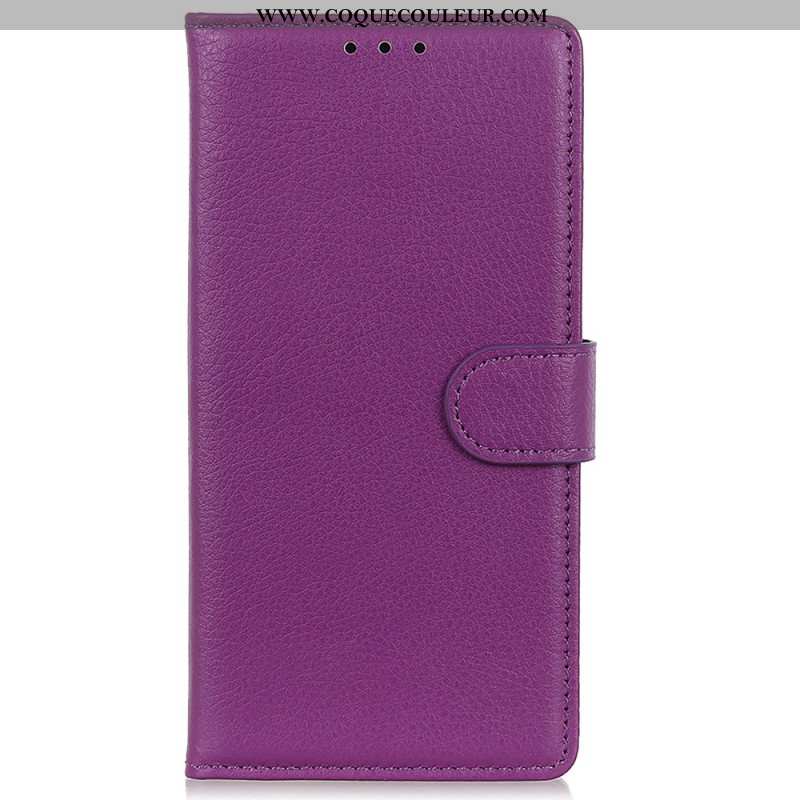 Housse Oppo Reno 11 5G Simili Cuir Traditionnel