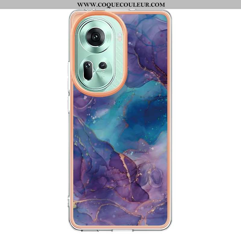 Coque Oppo Reno 11 5G Style Marbre