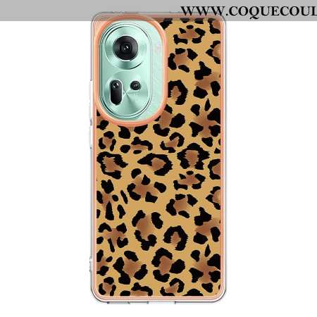 Coque Oppo Reno 11 5G Imprimé Léopard