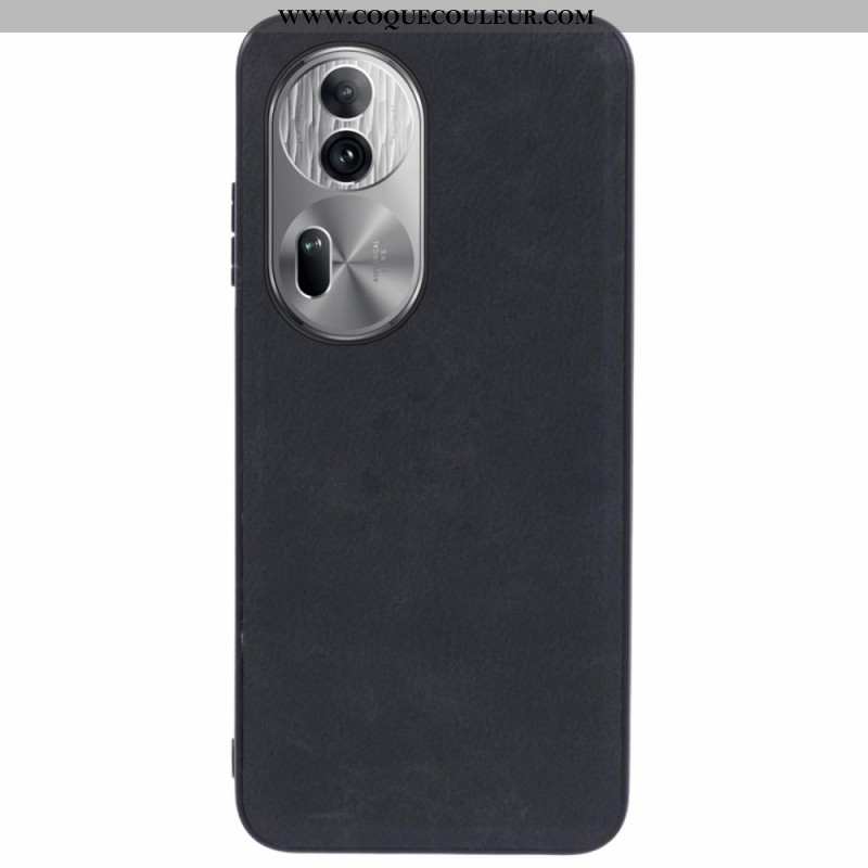 Coque Oppo Reno 11 Pro 5G Effet Cuir Rétro