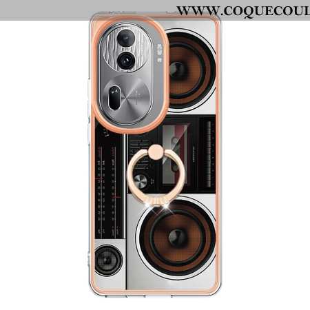 Coque Oppo Reno 11 Pro 5G Anneau-Support Radio