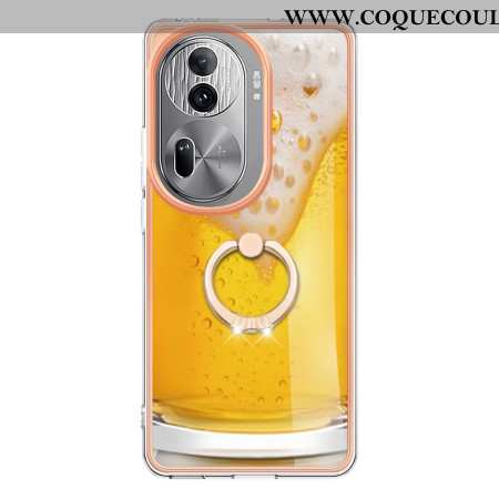 Coque Oppo Reno 11 Pro 5G Anneau-Support Bière