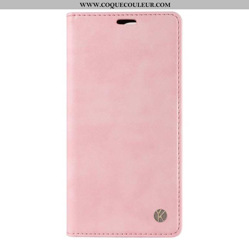 Flip Cover Oppo Reno 11 Pro 5G Vintage YIKATU