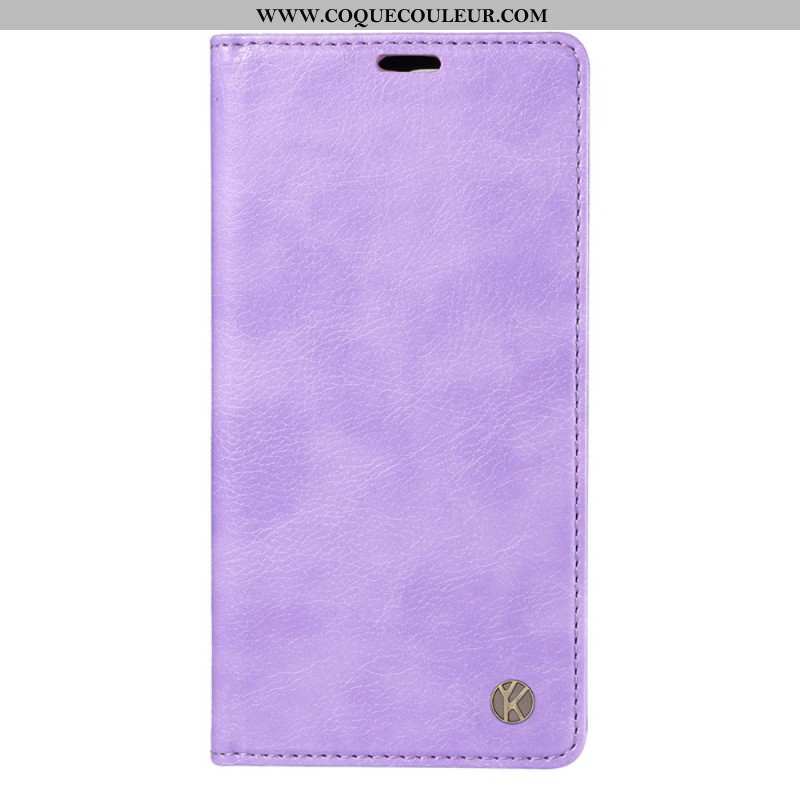 Flip Cover Oppo Reno 11 Pro 5G Vintage YIKATU