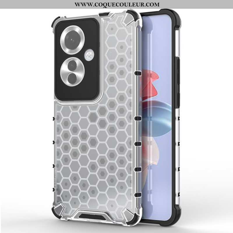 Coque Oppo Reno 11F Nid d'Abeille