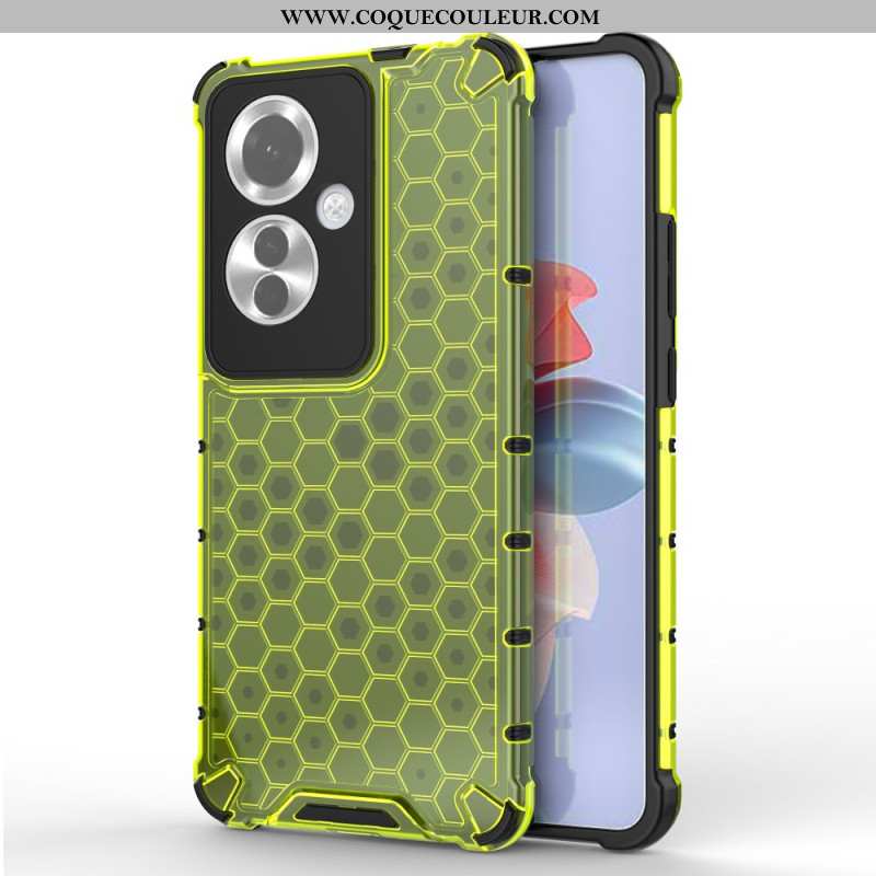 Coque Oppo Reno 11F Nid d'Abeille