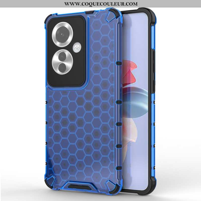 Coque Oppo Reno 11F Nid d'Abeille