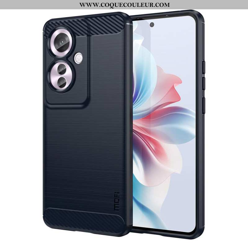 Coque Oppo Reno 11F 5G Fibre Carbone Brossée