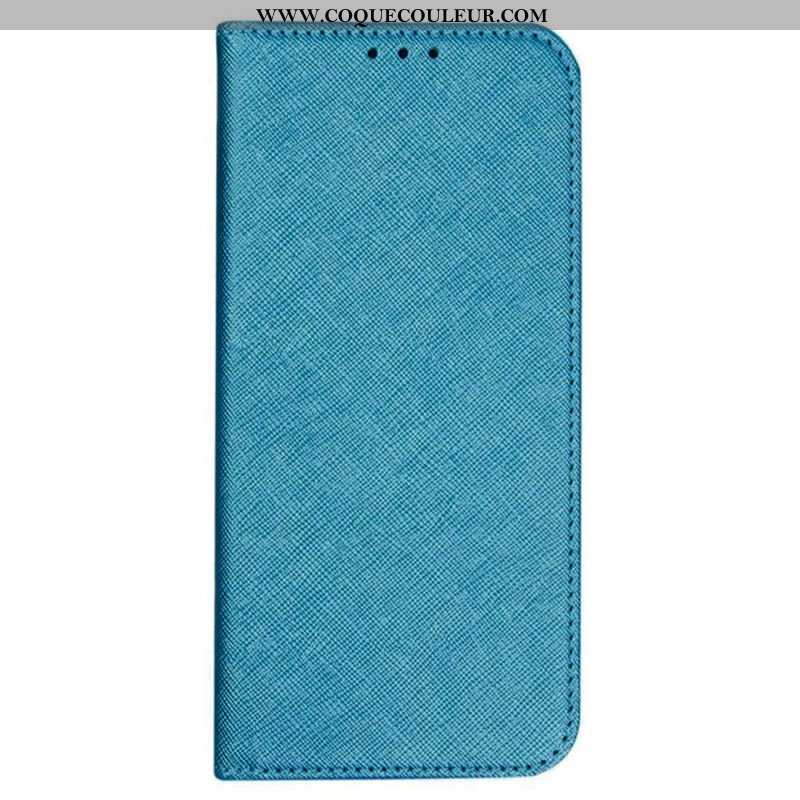 Flip Cover Oppo Reno 12 5G Texture Croisée