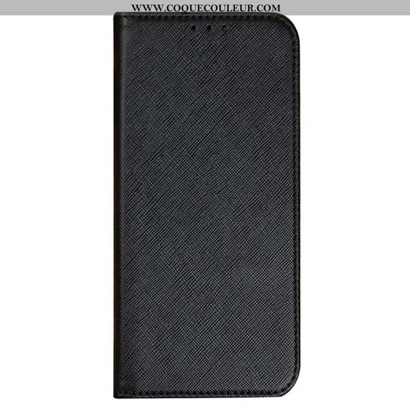 Flip Cover Oppo Reno 12 5G Texture Croisée