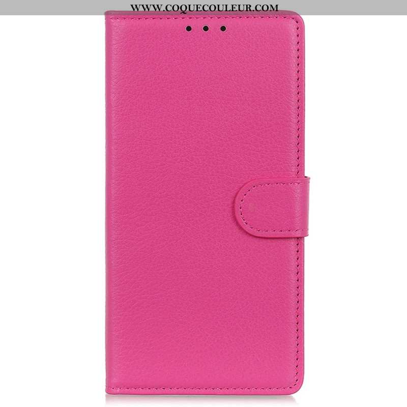 Housse Oppo Reno 12 5G Simili Cuir Traditionnel