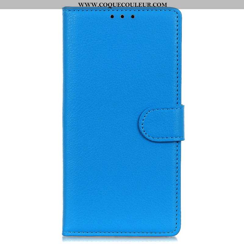 Housse Oppo Reno 12 5G Simili Cuir Traditionnel