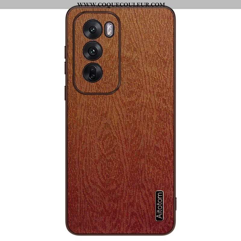 Coque Oppo Reno 12 5G Effet Bois