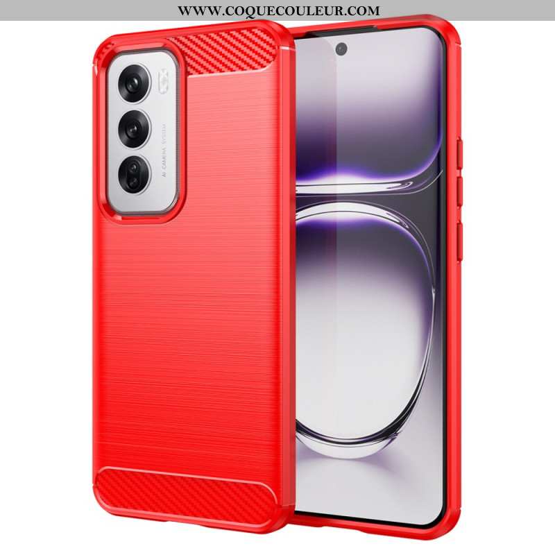 Coque Oppo Reno 12 5G Fibre Carbone Brossée