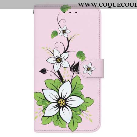 Housse Oppo Reno 12 5G Lily à Lanière