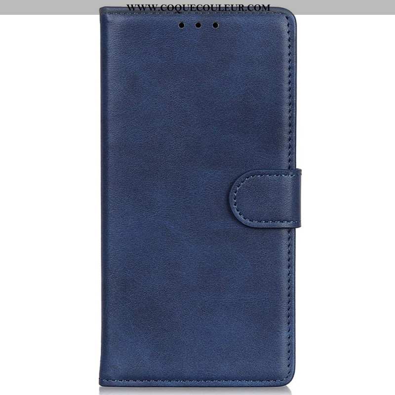 Housse Oppo Reno 12 5G Simili Cuir Mat