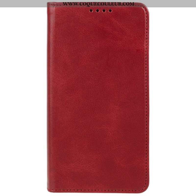 Flip Cover Oppo Reno 12 5G Simili Cuir