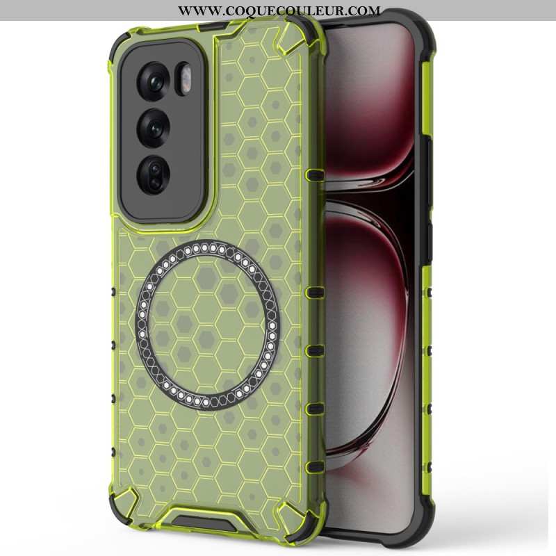 Coque Oppo Reno 12 5G Magnétique Nid d'Abeille