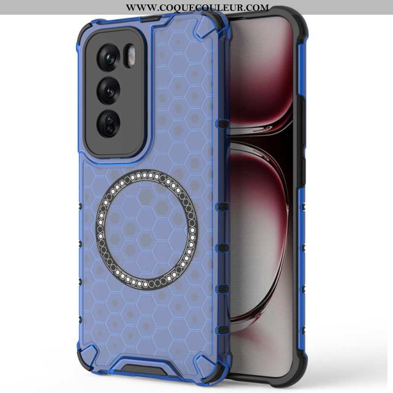 Coque Oppo Reno 12 5G Magnétique Nid d'Abeille