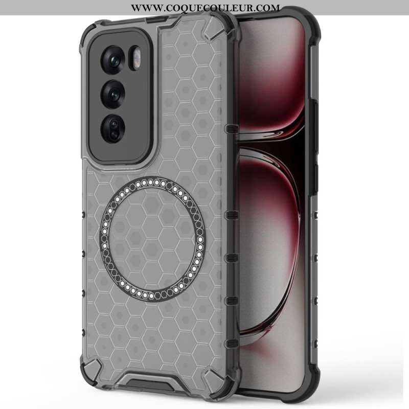 Coque Oppo Reno 12 5G Magnétique Nid d'Abeille