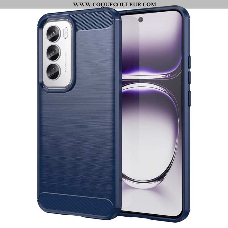 Coque Oppo Reno 12 Pro 5G Texture Fibre de Carbone