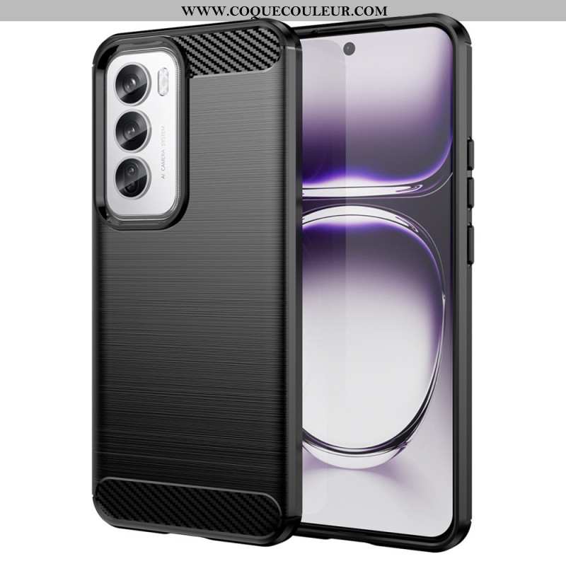 Coque Oppo Reno 12 Pro 5G Texture Fibre de Carbone