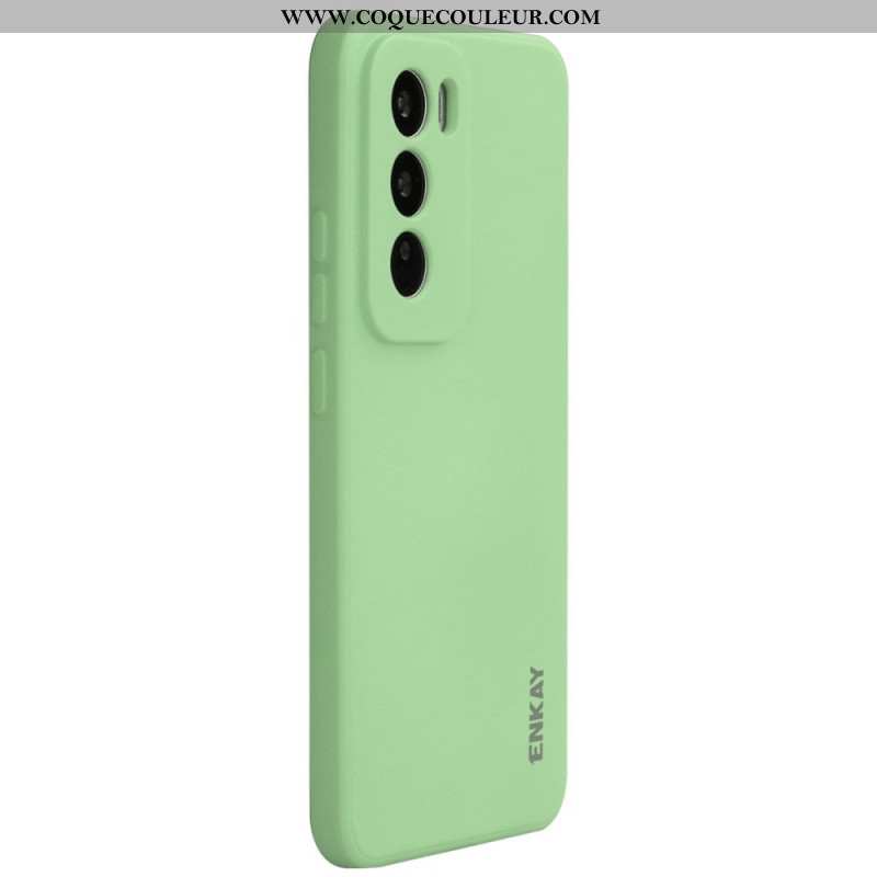 Coque Oppo Reno 12 Pro 5G Silicone Liquide ENKAY