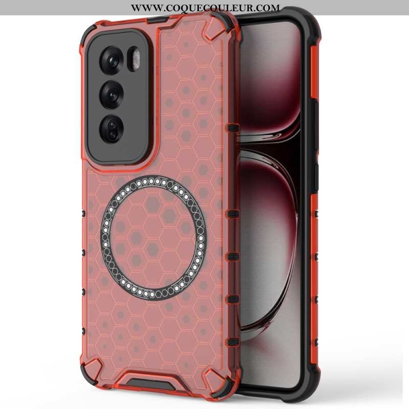 Coque Oppo Reno 12 Pro 5G Magnétique Nid d'Abeille