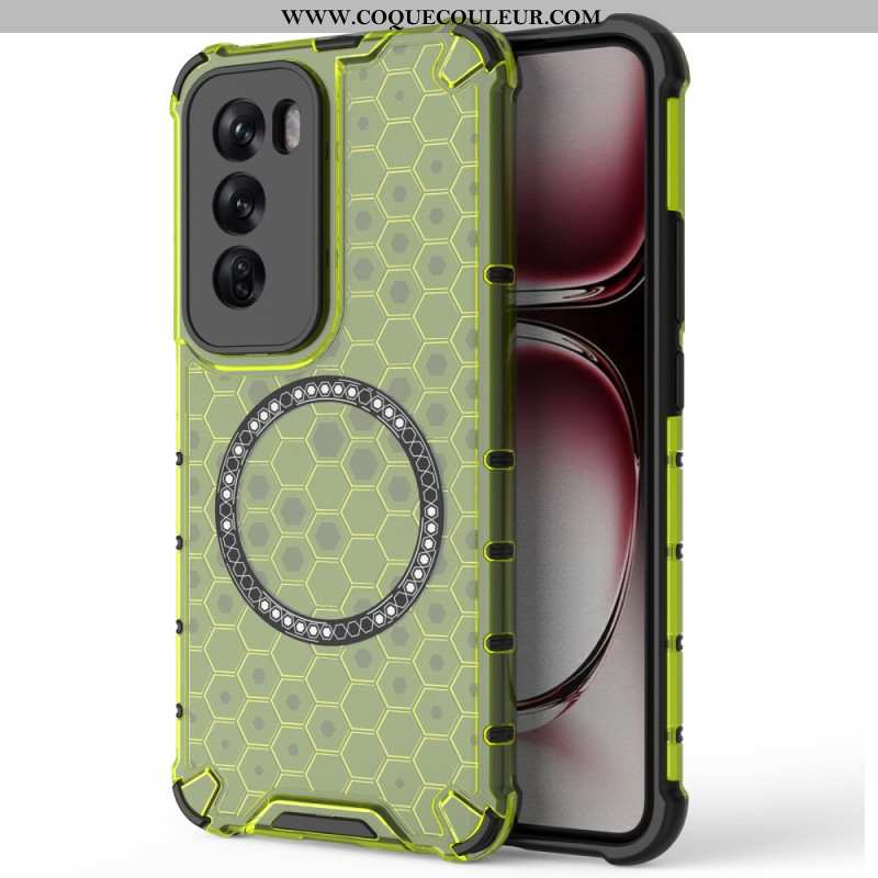 Coque Oppo Reno 12 Pro 5G Magnétique Nid d'Abeille